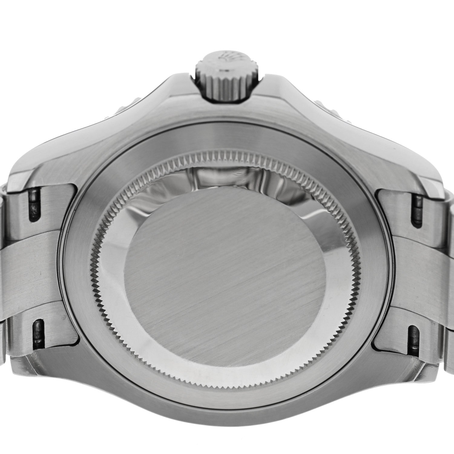 Rolex Stainless Steel Platinum 40mm Oyster Perpetual Date Yacht-Master Watch Silver 16622 4 of 4