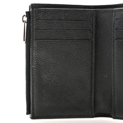 Louis Vuitton Soft Calfskin My Lockme Compact Wallet Black 8 of 13