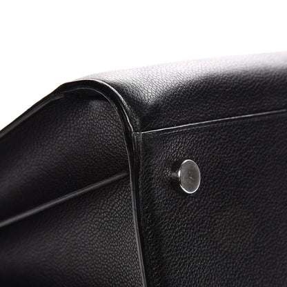 Saint Laurent Grained Calfskin Large Sac De Jour Carryall Black 13 of 18