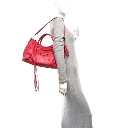 Balenciaga Agneau Classic Hardware City Rose Thulian 2 of 10