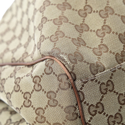 Gucci Monogram Large Sukey Tote Brown 9 of 19