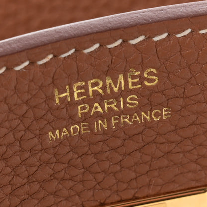 Hermes Togo BIRKIN 30 Gold 6 of 11
