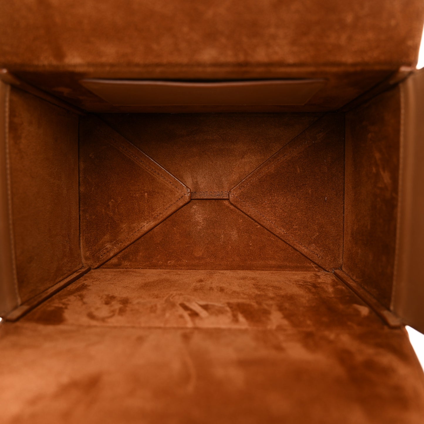 Calfskin Monogram Take Away Box Dusty Vintage Brown Gold