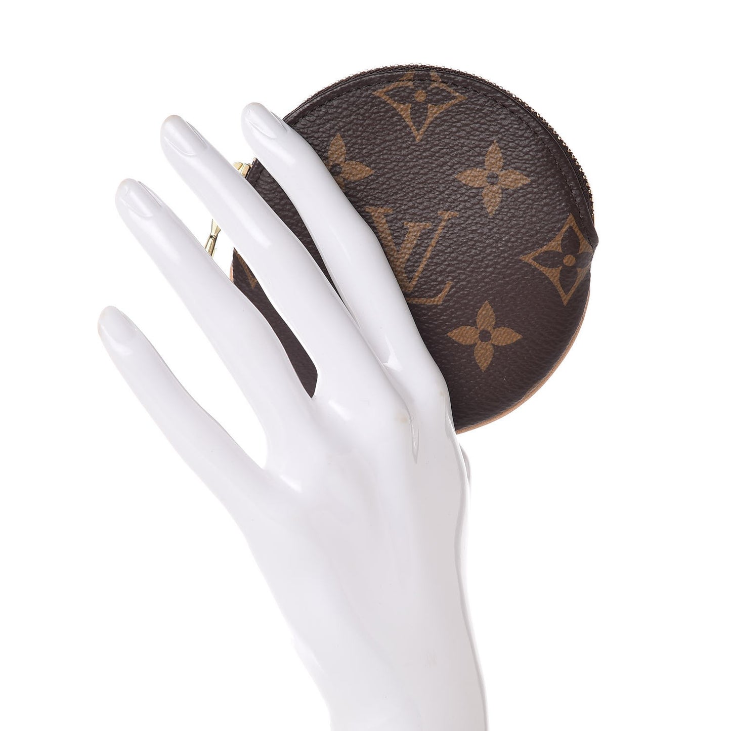 Monogram Round Coin Purse