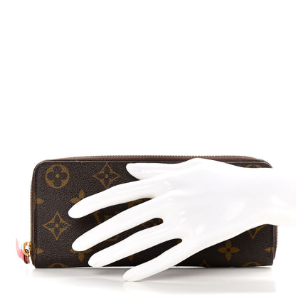 Louis Vuitton Monogram Clemence Wallet Grenade 2 of 14