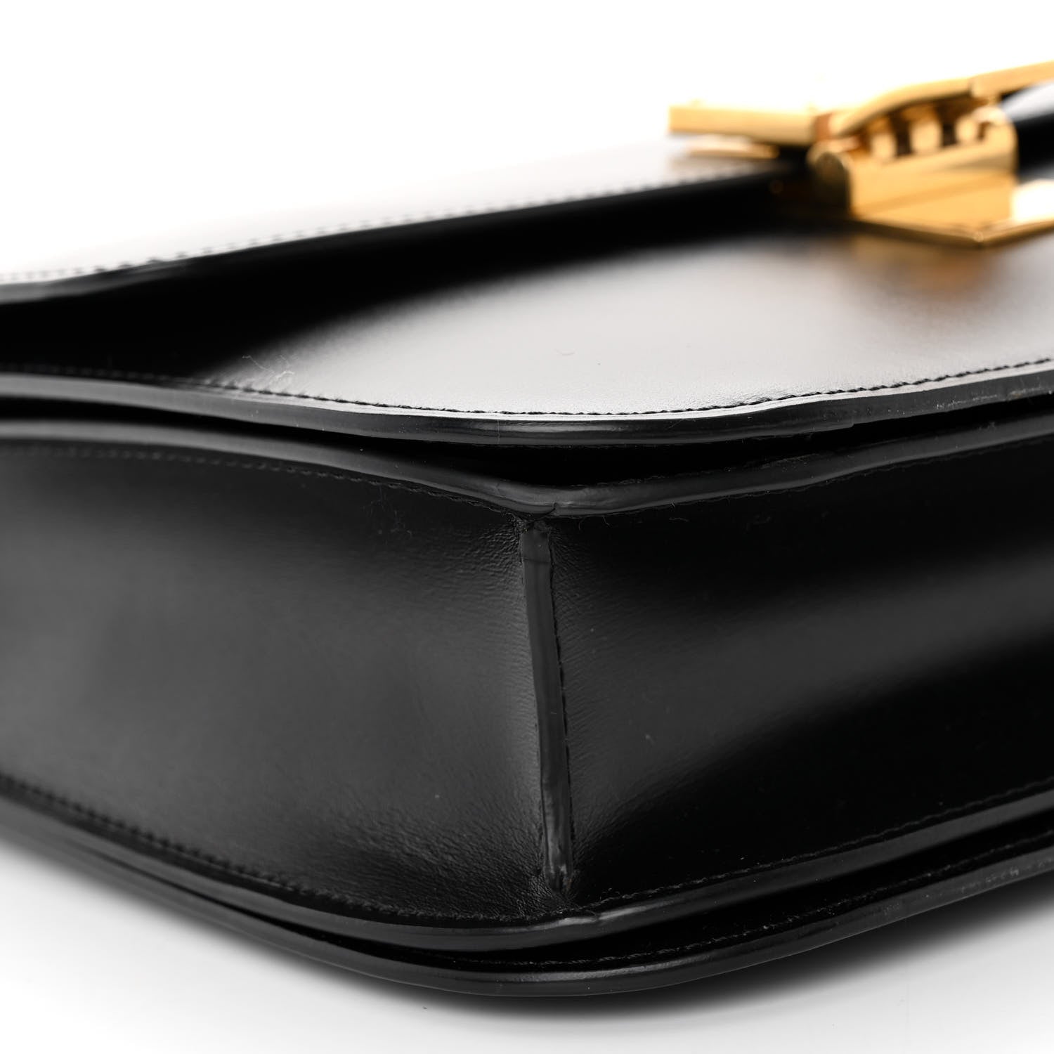 Celine Box Calfskin Medium Classic Box Flap Bag Black 9 of 10