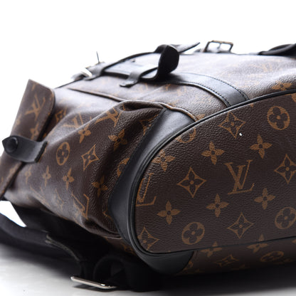 Louis Vuitton Monogram Macassar Christopher PM Backpack 5 of 9