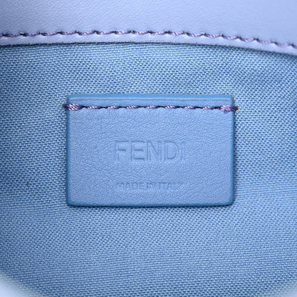 Fendi Vitello Dolce Studded Tube Wallet On Chain Ardesia Multicolor 6 of 18
