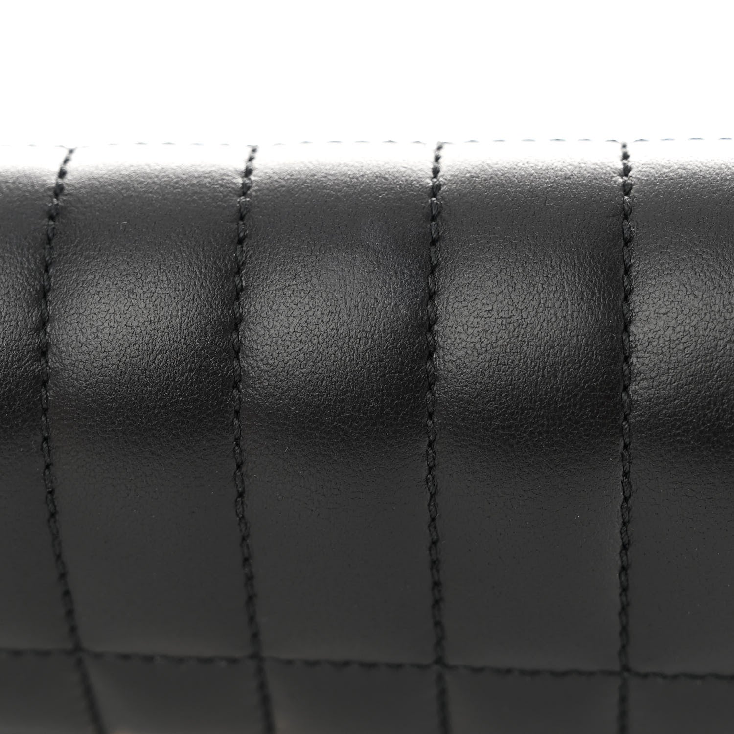 Burberry Lambskin Quilted Lola Clutch On Chain Black 10 of 10