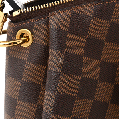 Louis Vuitton Damier Ebene Odeon Tote MM Black 10 of 11