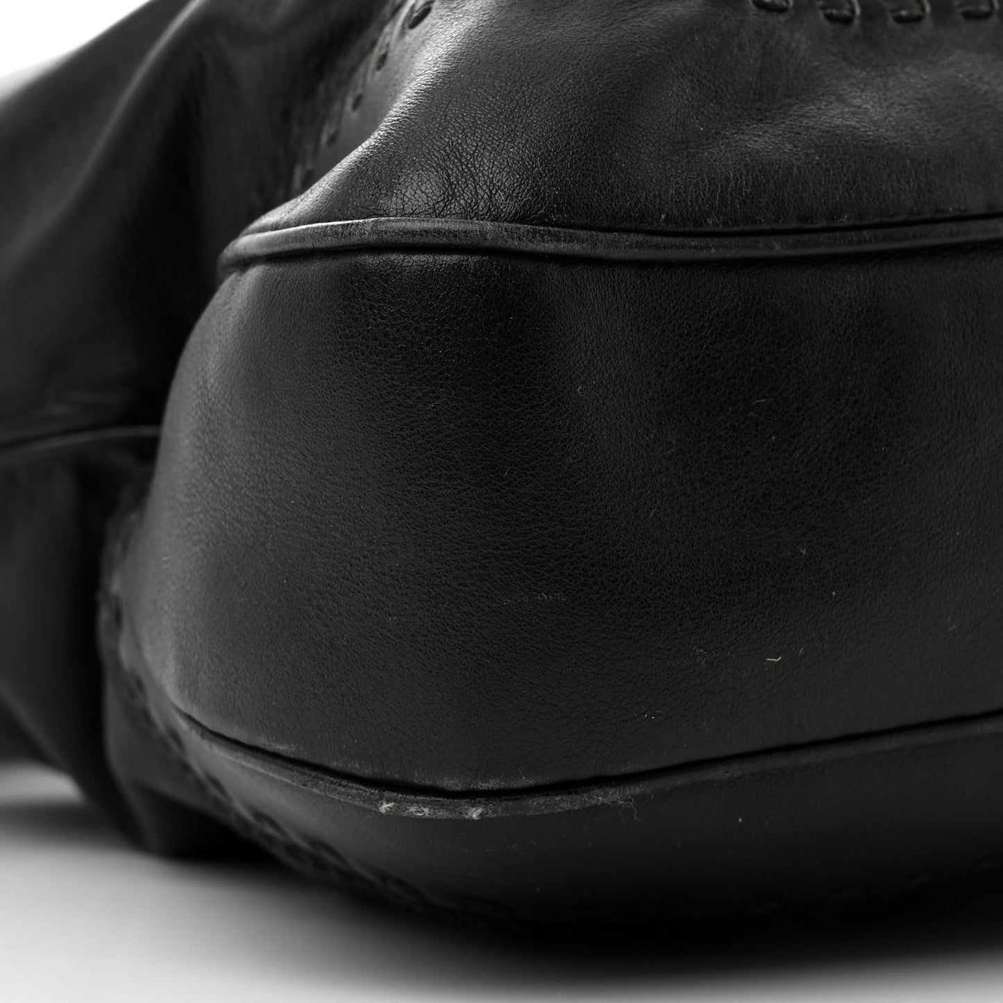 Calfskin Large New Jackie Hobo Black