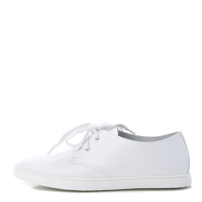 Hermes Calfskin One Sneakers 37 White 1 of 8