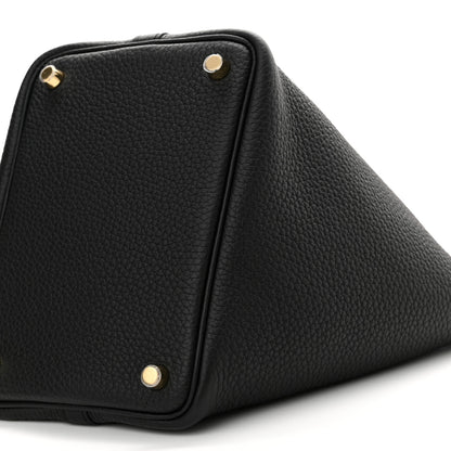 Hermes Taurillon Clemence Picotin Lock 18 PM Black 10 of 11