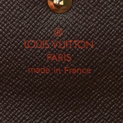 Louis Vuitton Damier Ebene Porte Tresor Etui Papier Wallet 6 of 6