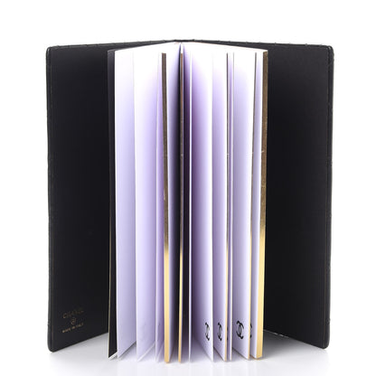 Chanel Lambskin Quilted Notebook Black 5 of 11