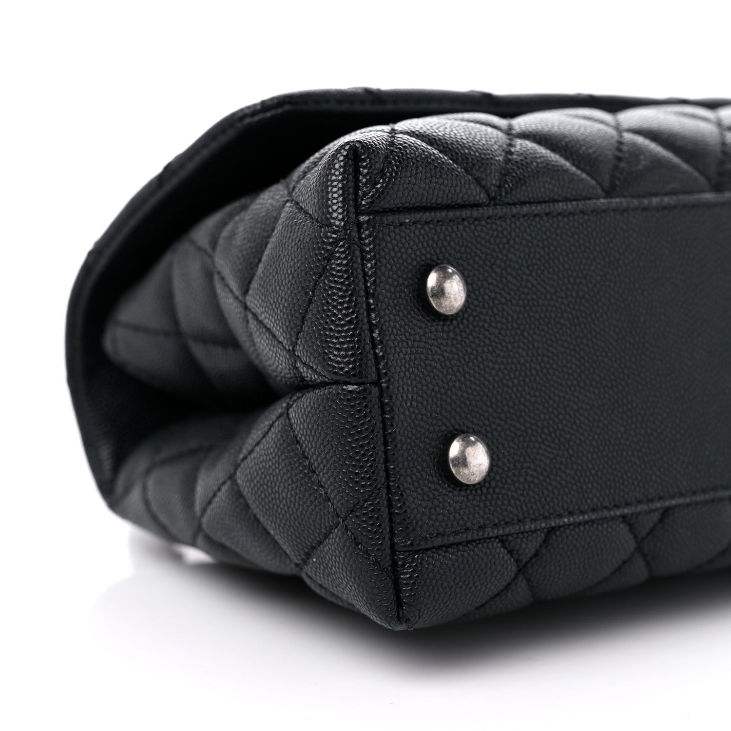 Chanel Caviar Quilted Mini Coco Handle Flap Black 8 of 10