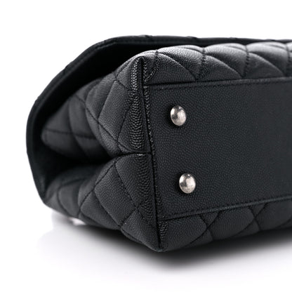 Chanel Caviar Quilted Mini Coco Handle Flap Black 8 of 10