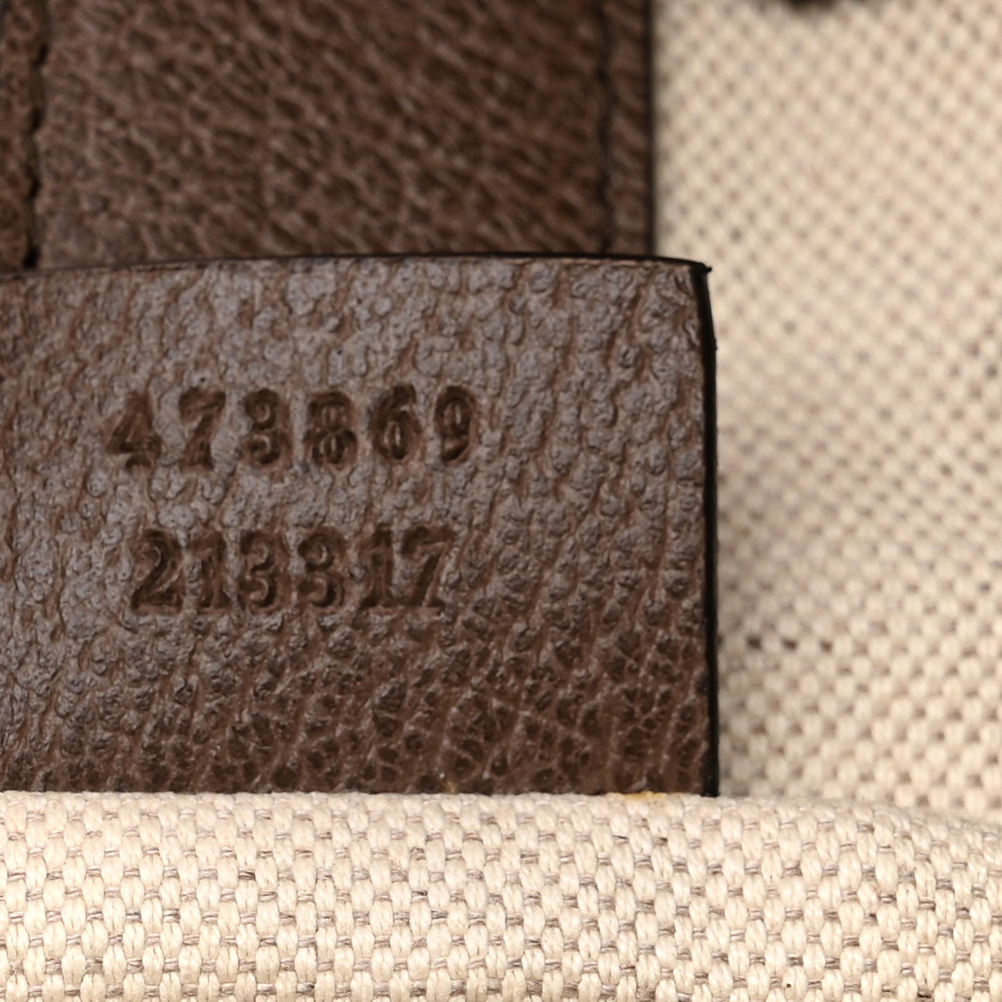 Soft GG Supreme Monogram Neo Vintage Double Buckle Backpack Beige New Acero Crop