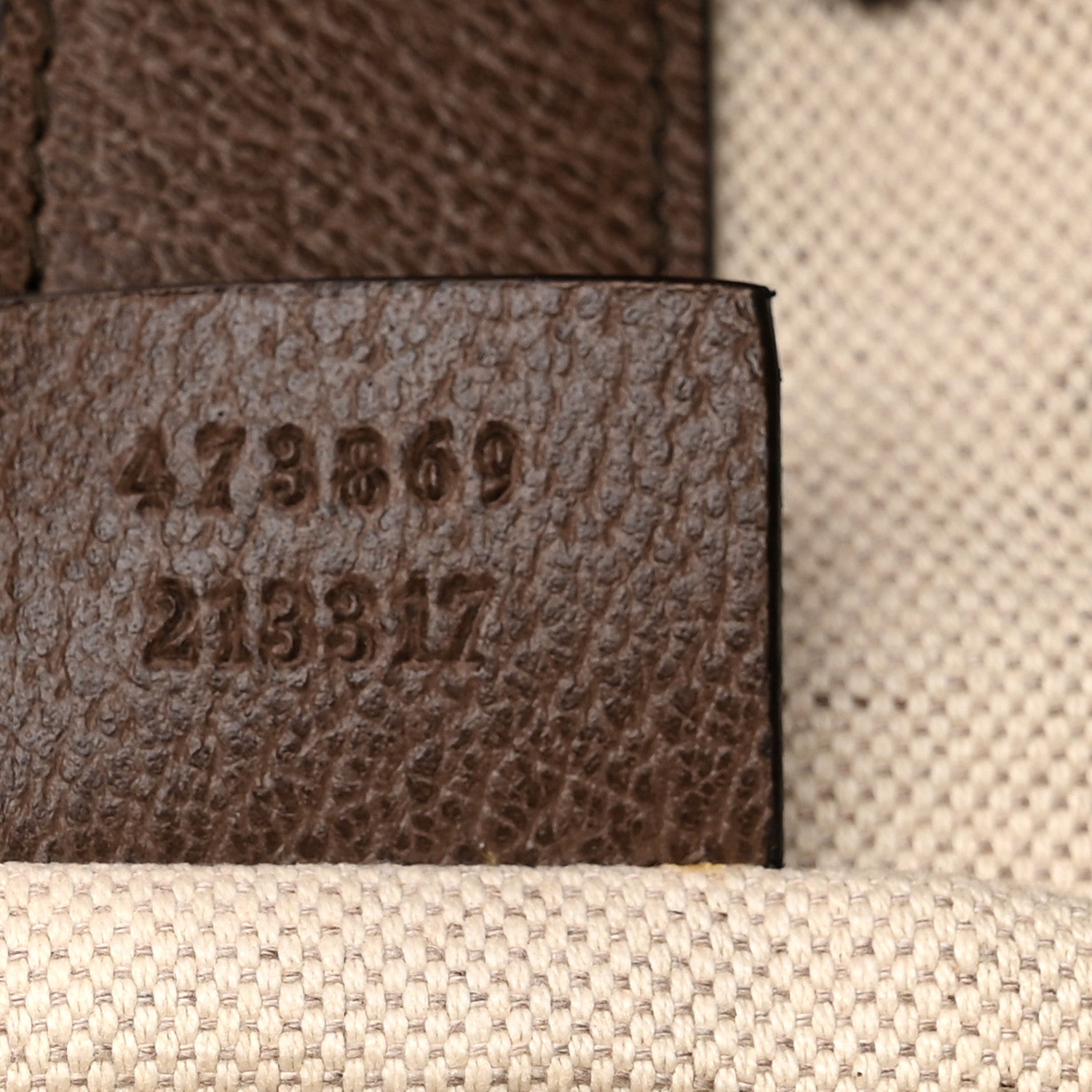 Gucci Soft GG Supreme Monogram Neo Vintage Double Buckle Backpack Beige New Acero Crop 7 of 9