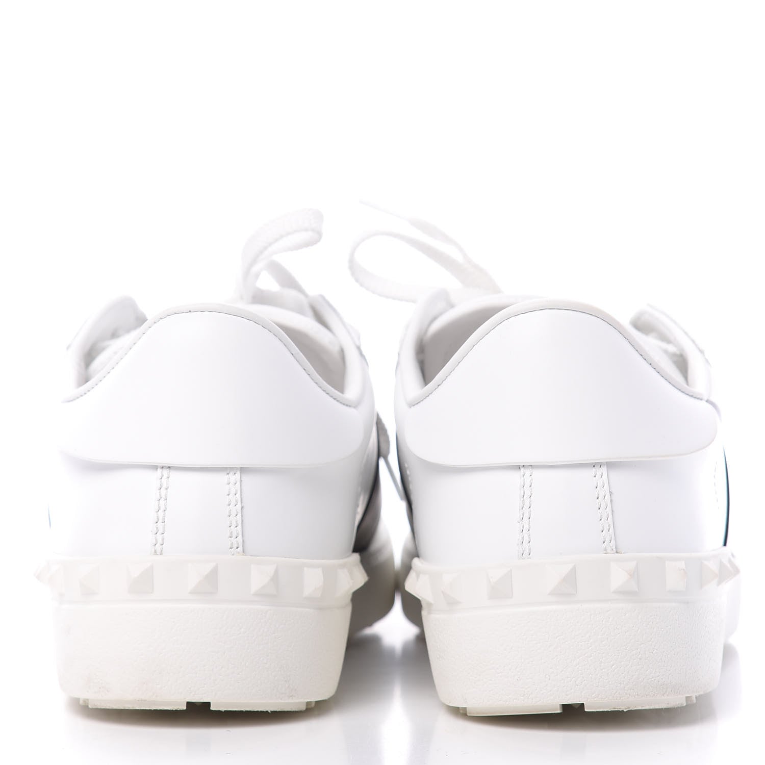 Valentino Garavani Calfskin Star VLTN Mens Rockstud Open Sneakers 41 White 7 of 11