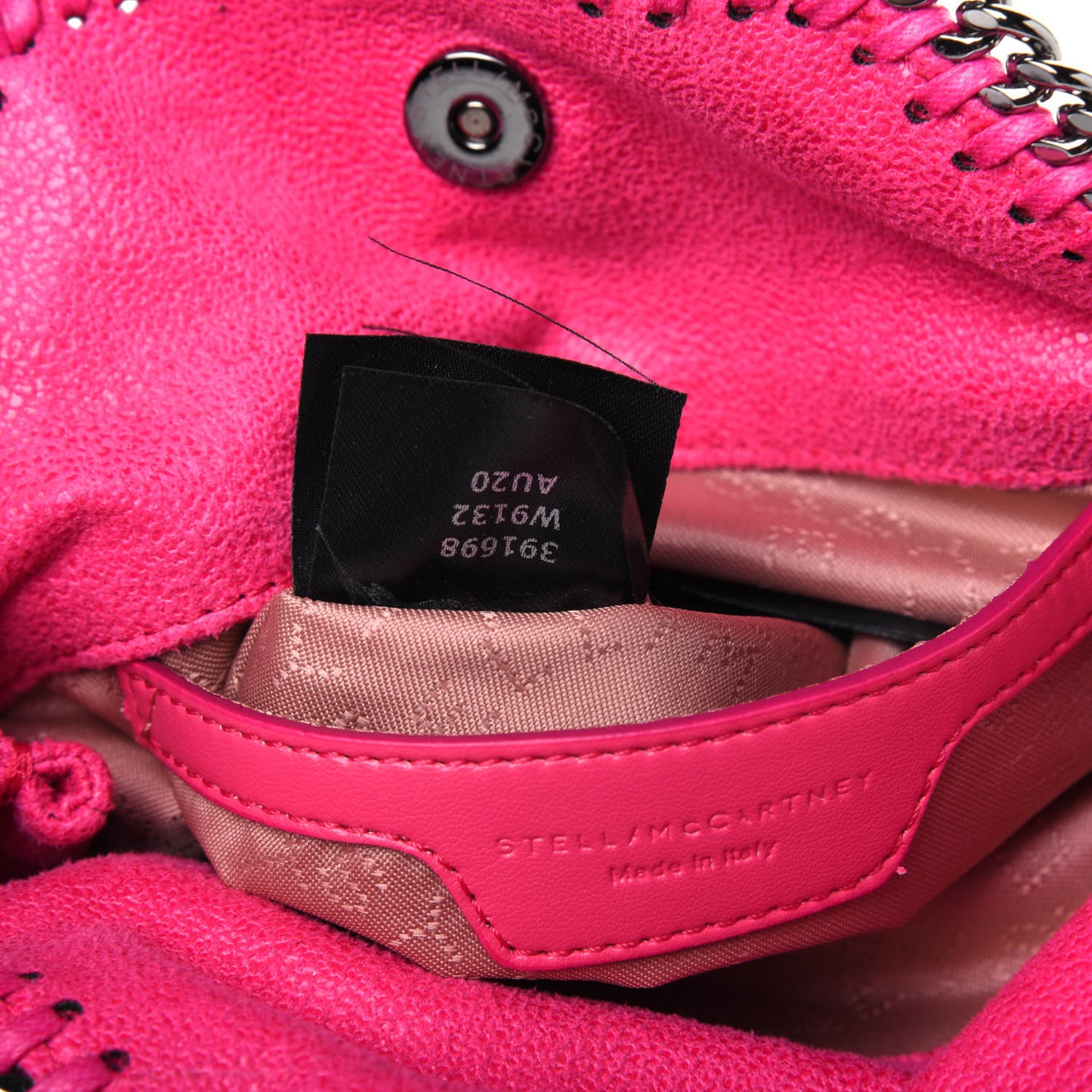 Shaggy Deer Tiny Falabella Tote Hot Pink