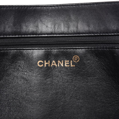 Chanel Lambskin CC Tote Black 8 of 10