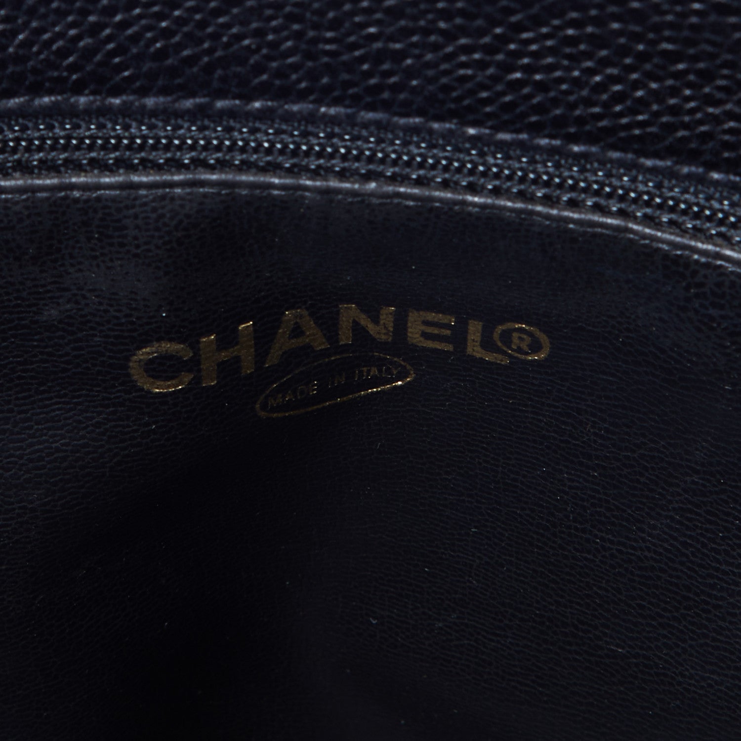 Chanel Caviar CC Tote Black 8 of 9