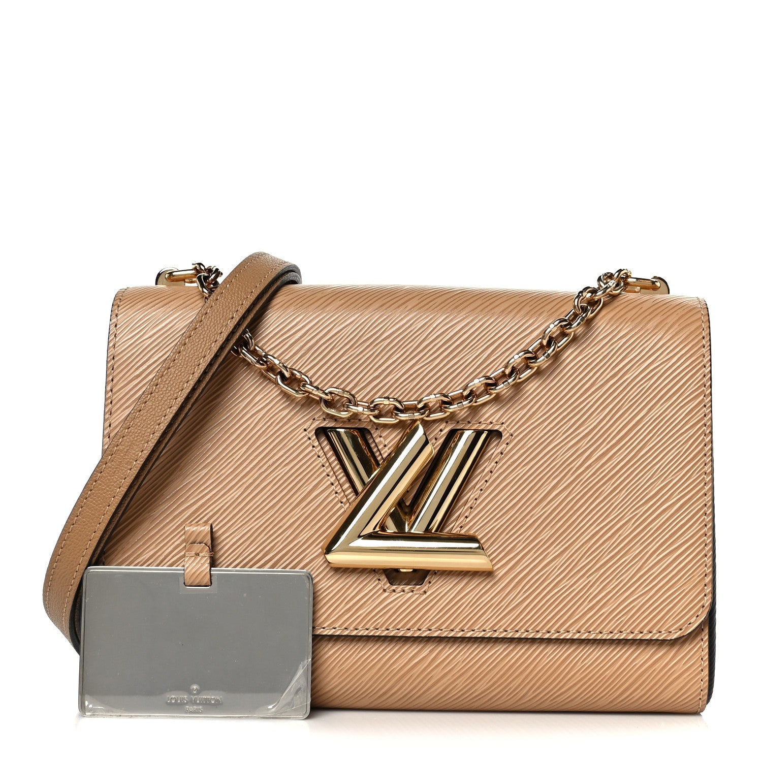 Louis Vuitton Epi Twist Shoulder Bag MM Camel 1811088 – FASHIONPHILE