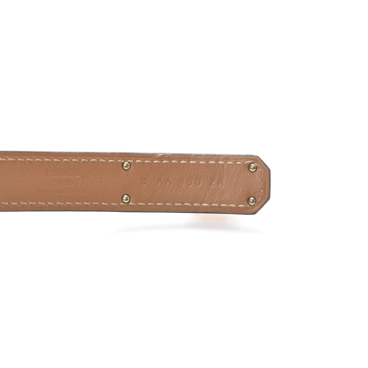 Hermes Epsom Kelly Belt Black 4 of 6