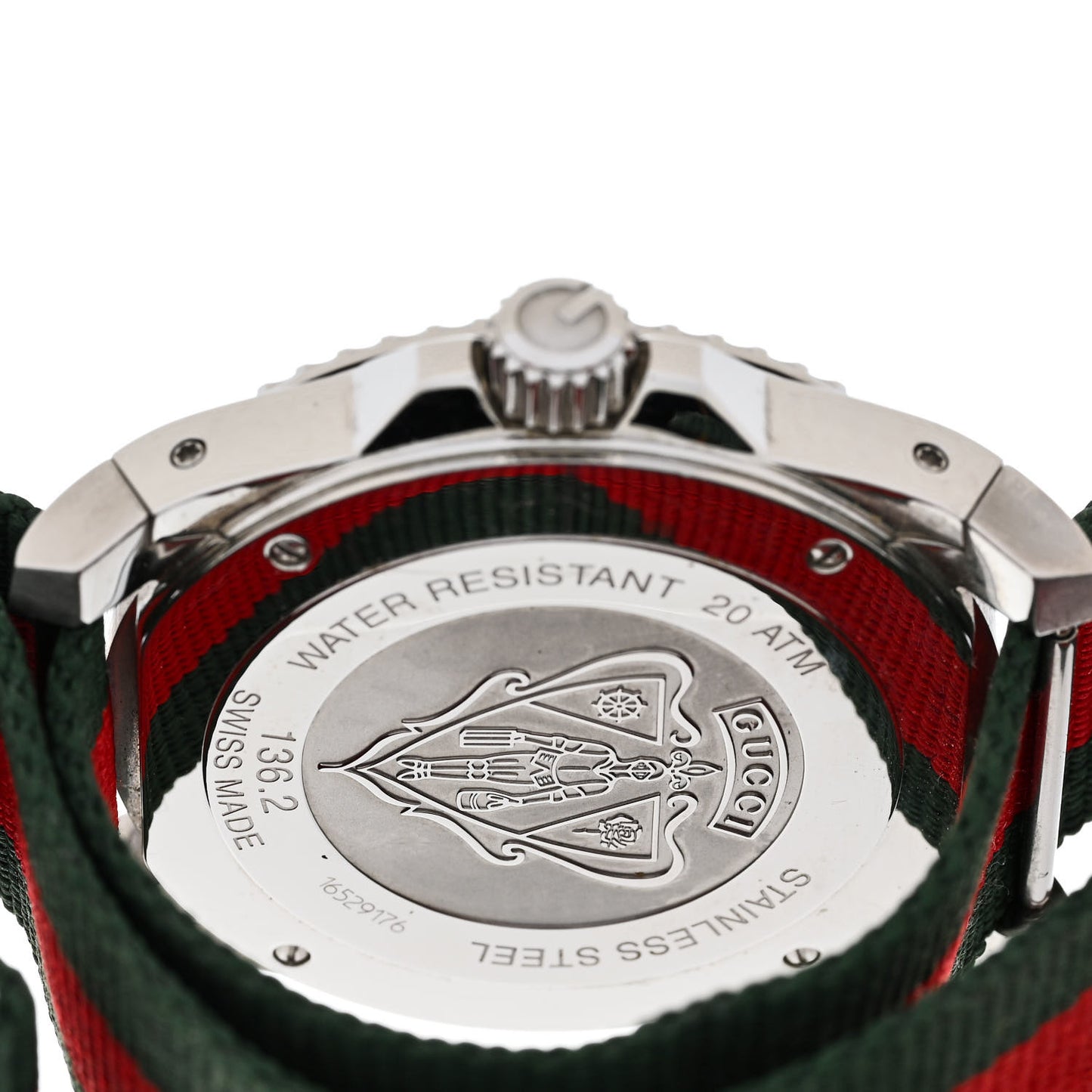 Stainless Steel Nylon 45mm Dive Quartz Watch