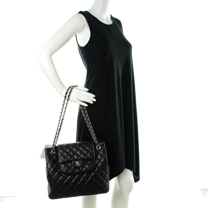 Chanel Caviar Quilted Flap Tote Black 2 of 8