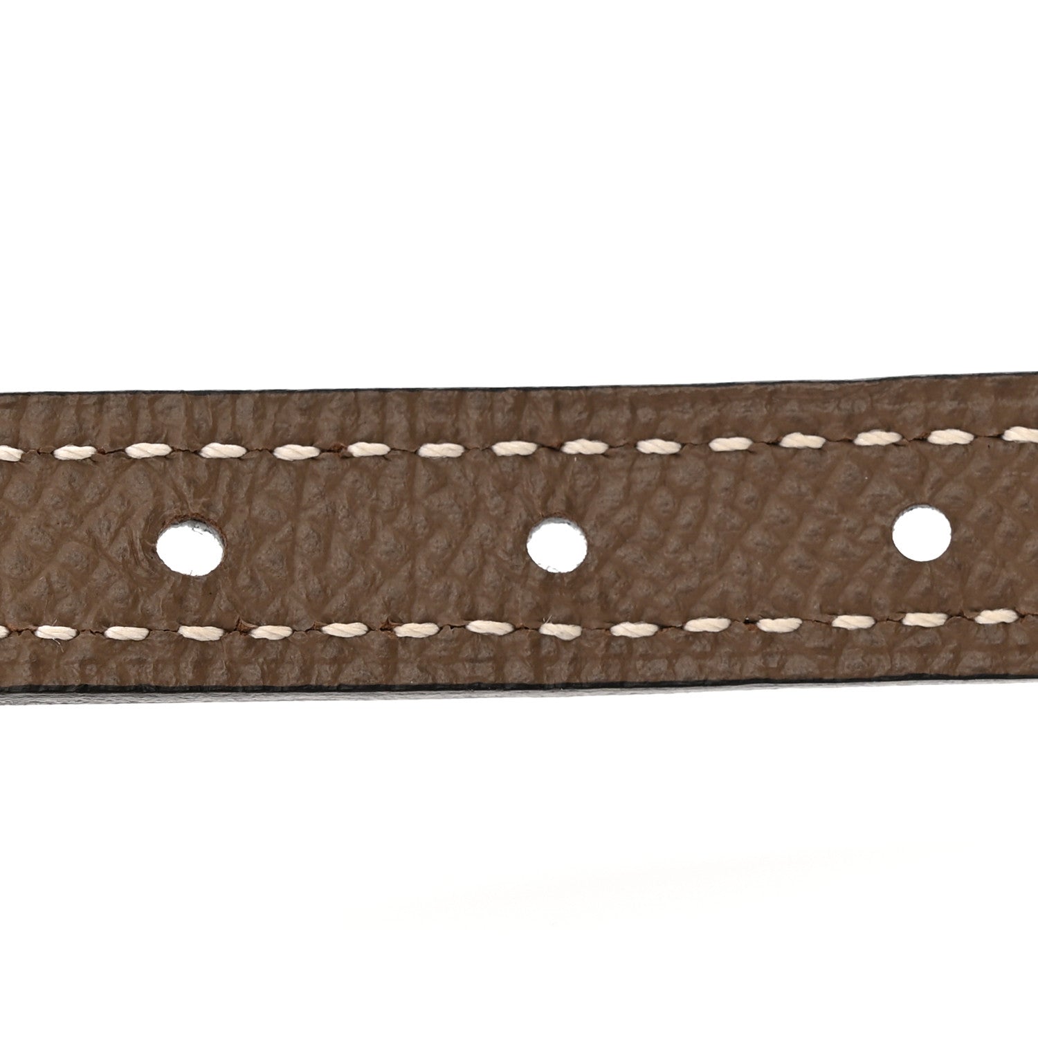 Hermes Swift Epsom 13mm Focus Belt 75 30 Black Etoupe 4 of 5