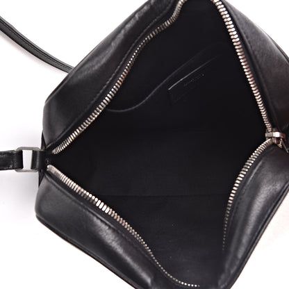 Saint Laurent Linen Canvas Monogram Lou Camera Bag Black 5 of 9