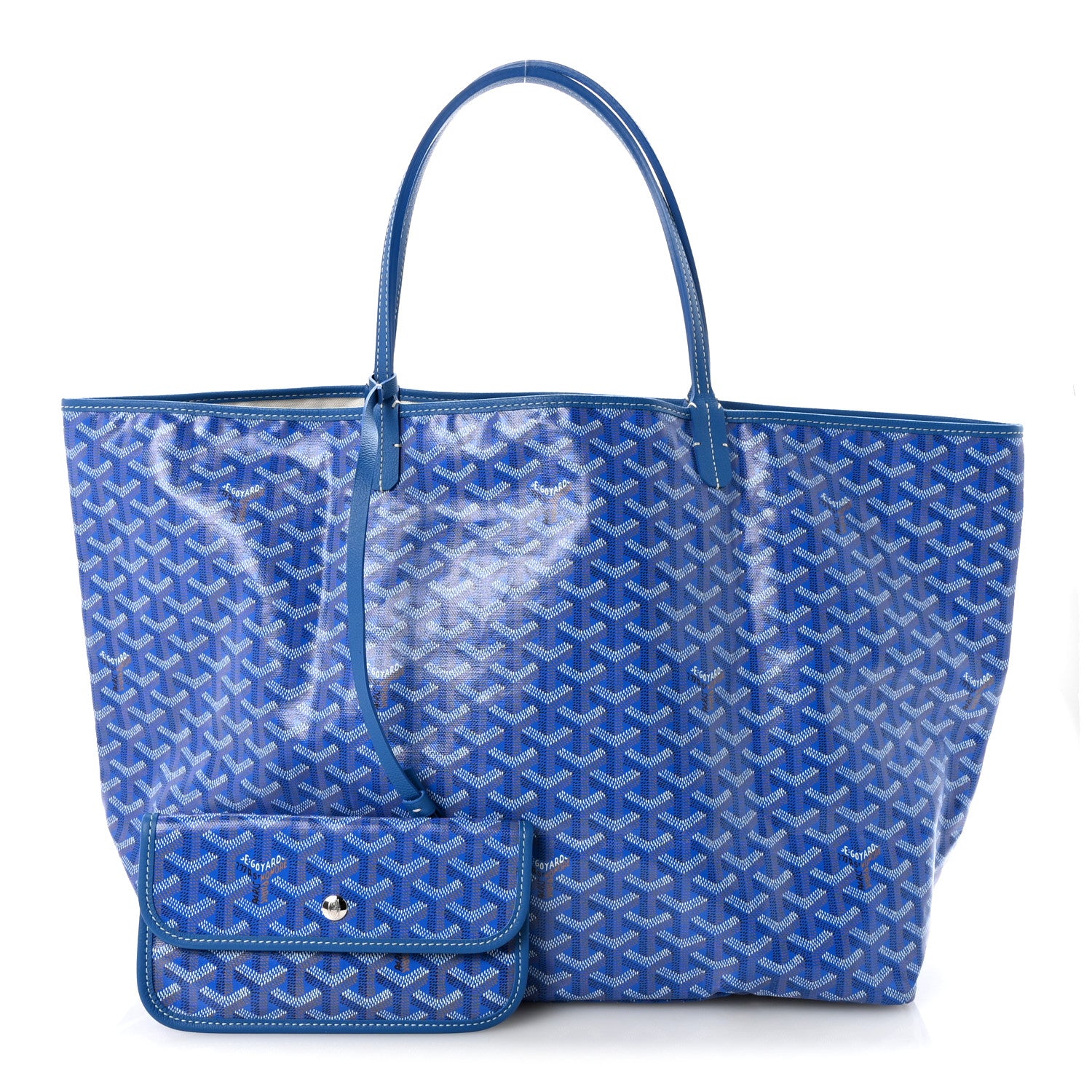 Goyard Goyardine Saint Louis GM Sky Blue 3 of 11