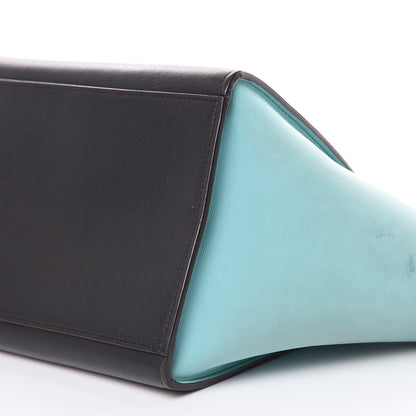 Celine Smooth Calfskin Nubuck Small Tri-Color Trapeze Taupe 8 of 12