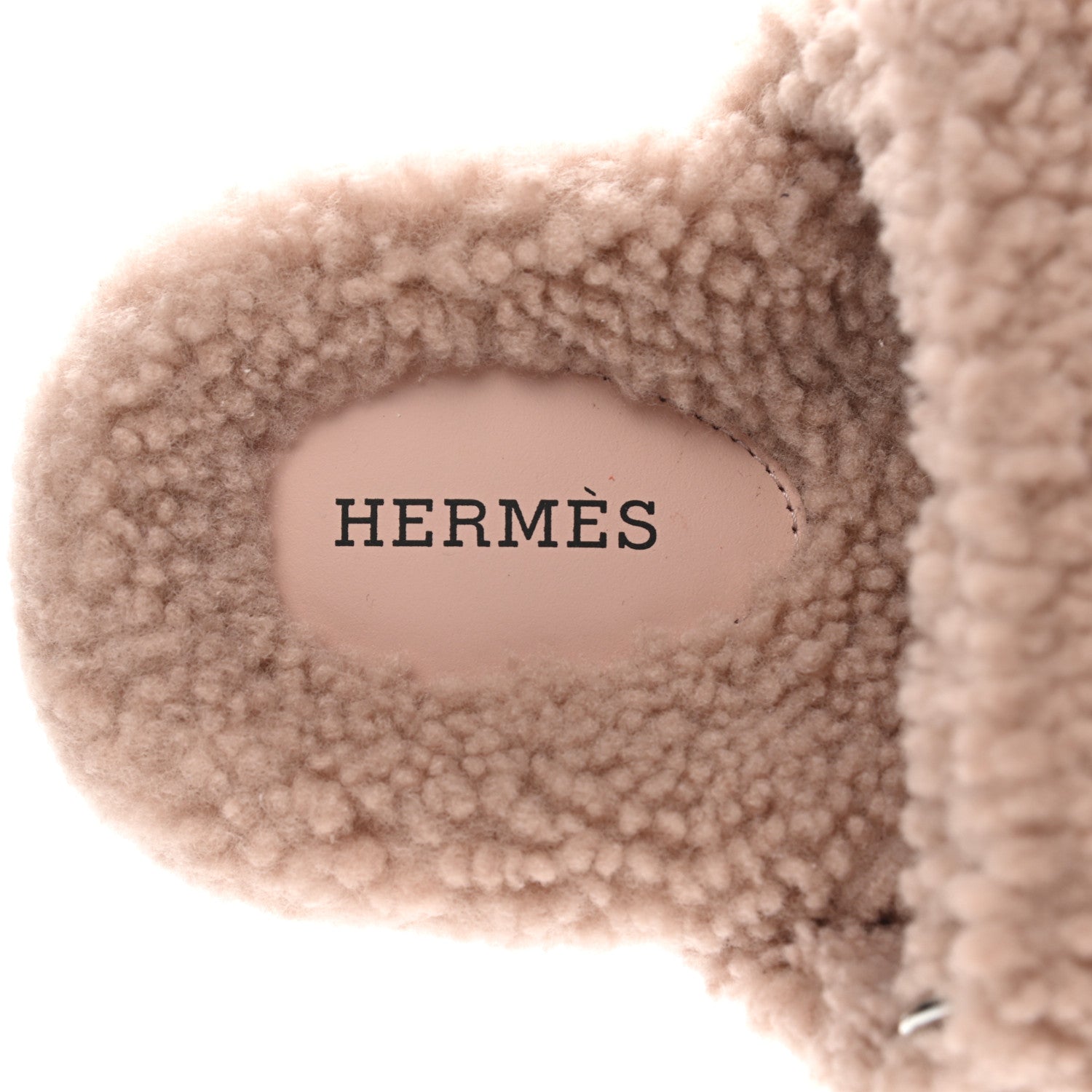 Hermes Woolskin Womens Chypre Sandals 36 Bois De Santal 7 of 9