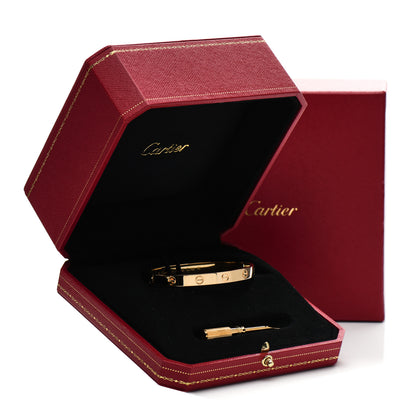 Cartier 18K Yellow Gold LOVE Bracelet 17 5 of 5