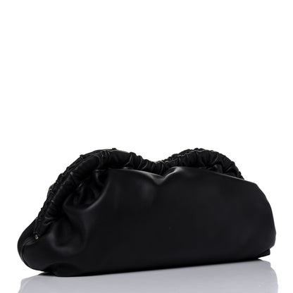 Mansur Gavriel Lambskin Cloud Clutch Black Flamma 3 of 13