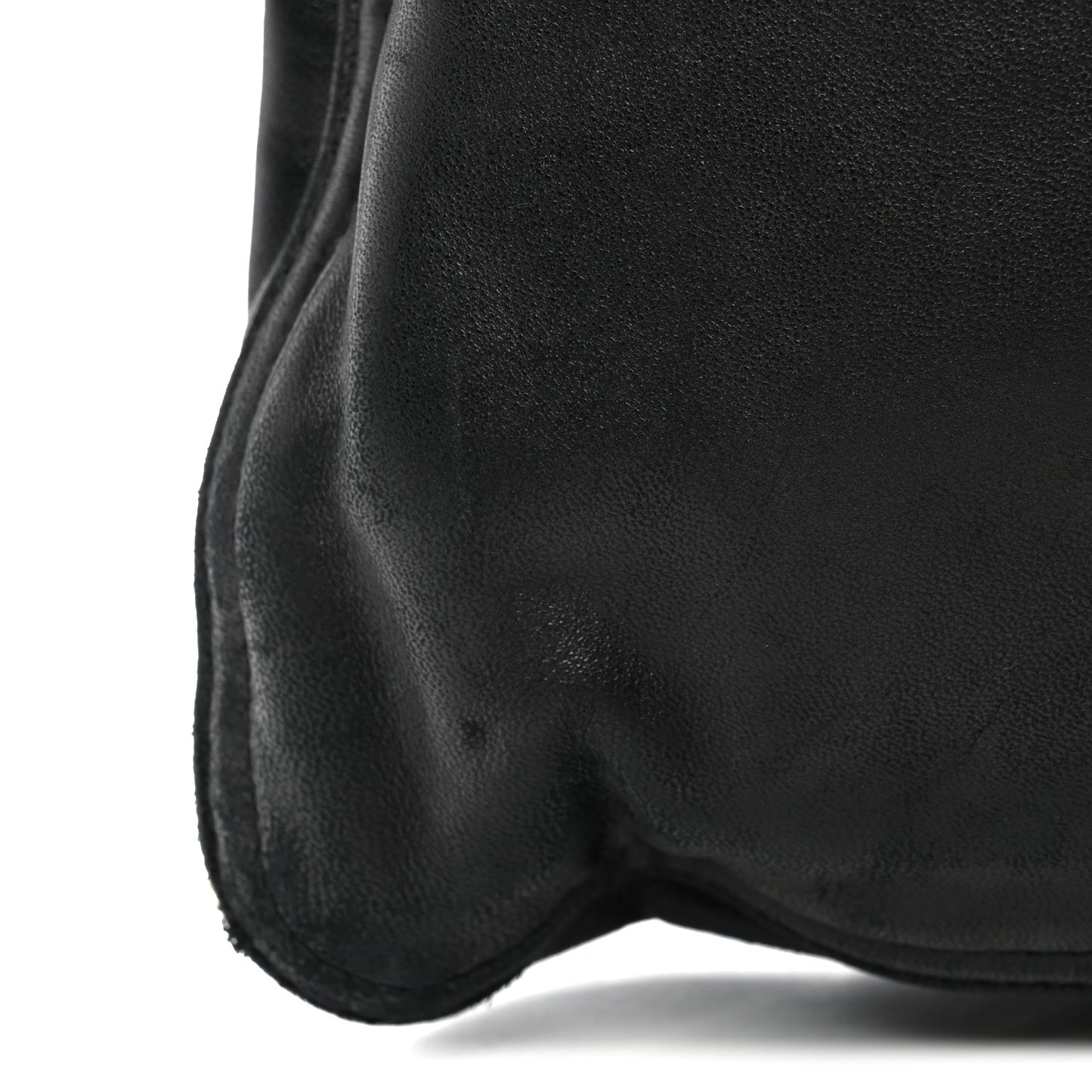 Nappa Pocket Satchel Black