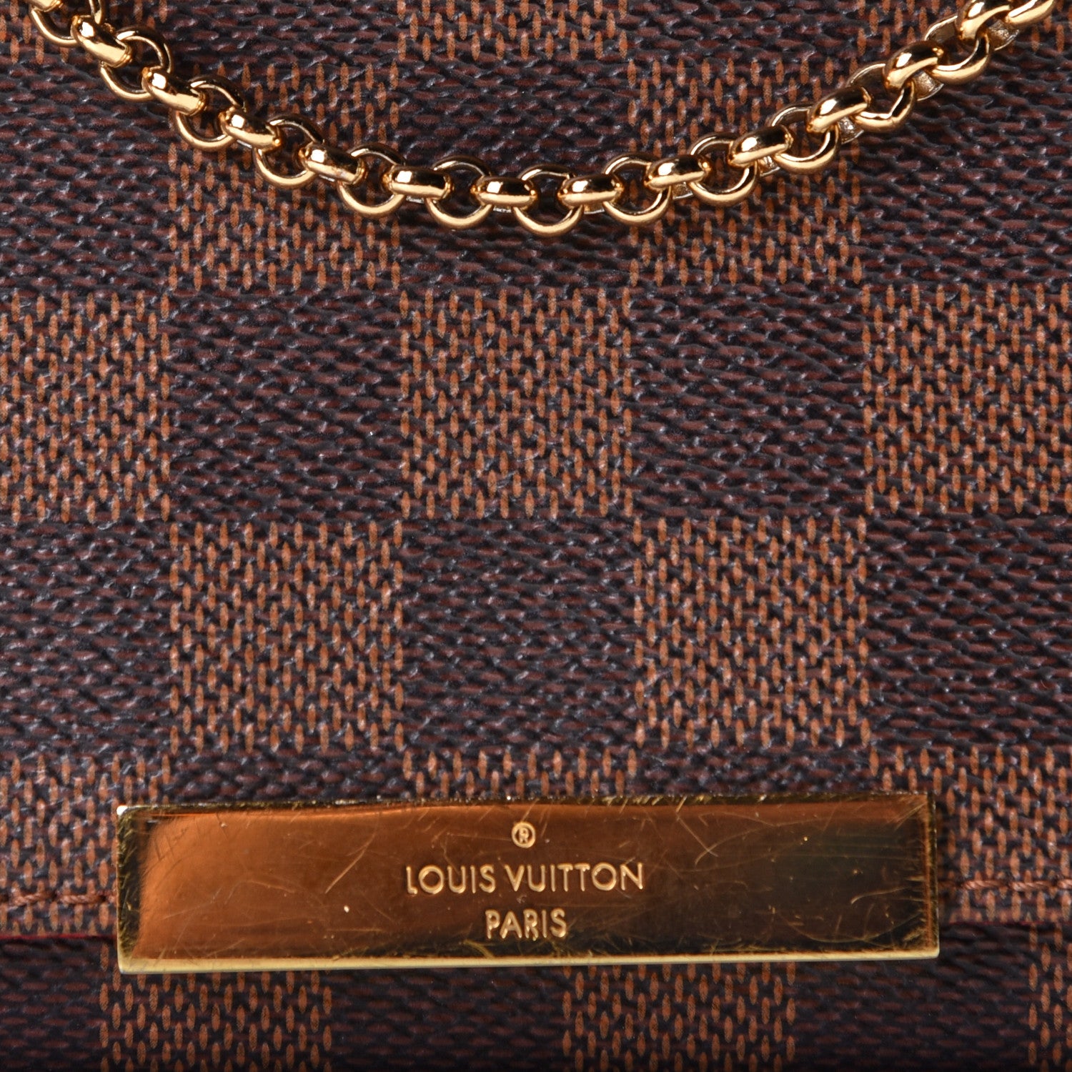 Louis Vuitton Damier Ebene Favorite PM 8 of 10