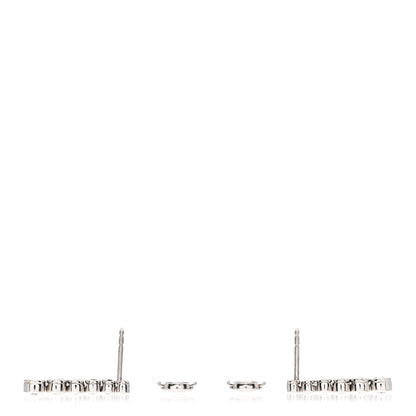 Tiffany Platinum Diamond Jazz Graduated Drop Earrings 3 of 4