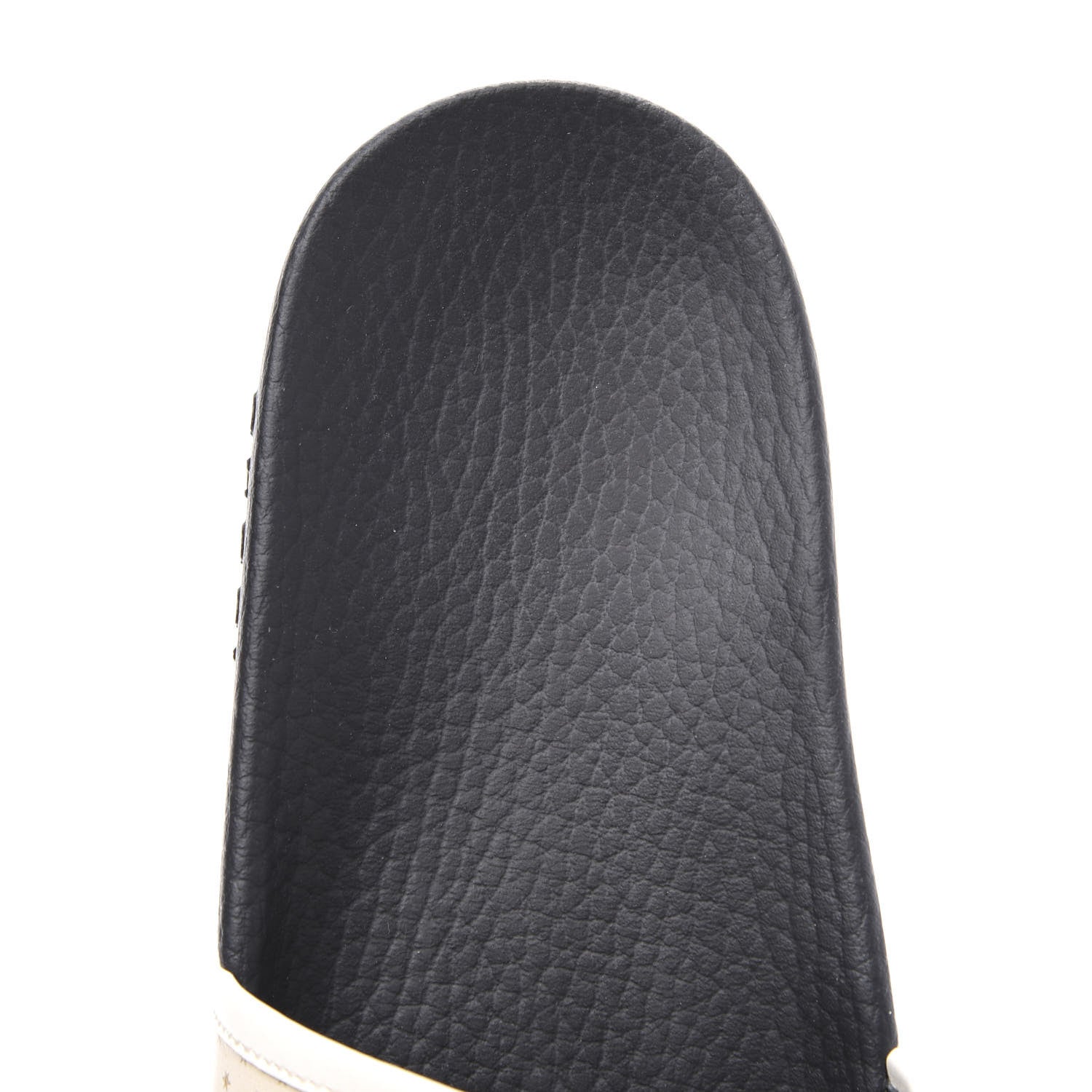 Gucci X SEGA Supreme Canvas GUCCY Stars Womens Slide Sandals 41 Mystic White Gold 8 of 10