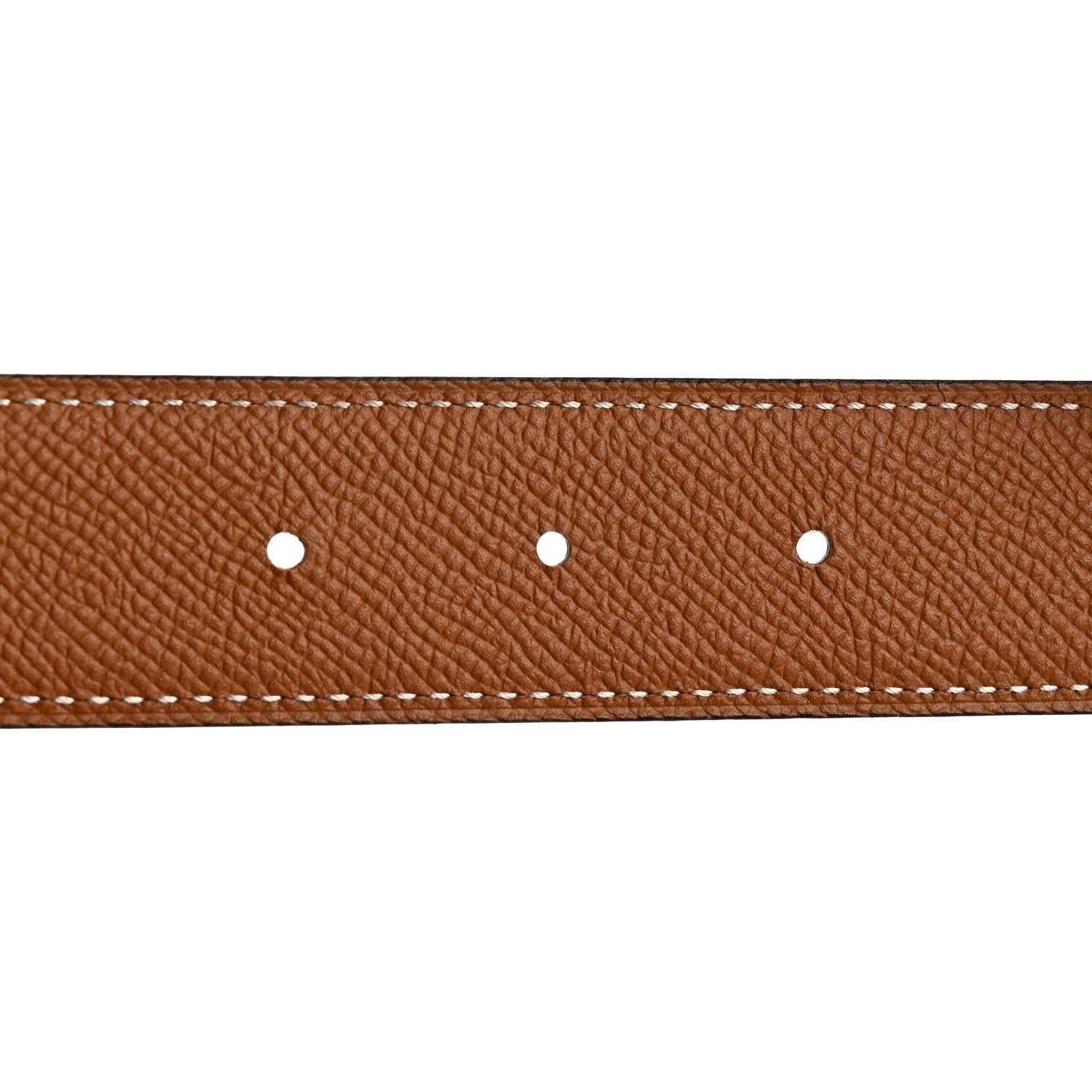 Hermes Epsom 32mm Belt Strap 85 80/32 Rouge H Gold 4 of 7