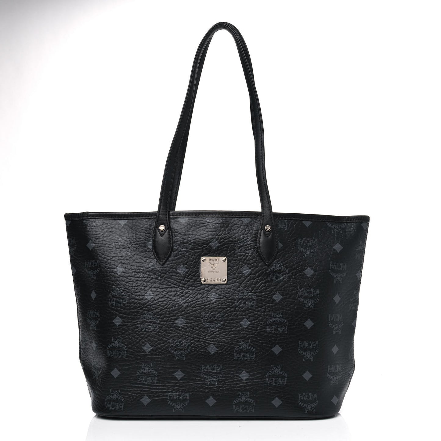 Visetos Dog Bone Shopper Tote Black