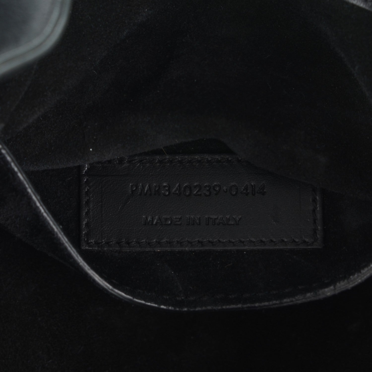 Saint Laurent Calfskin Large Emmanuelle Bucket Bag Black 7 of 7