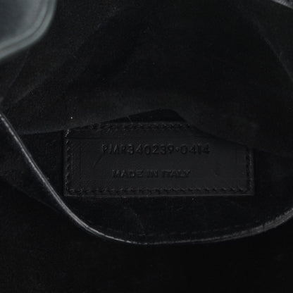 Saint Laurent Calfskin Large Emmanuelle Bucket Bag Black 7 of 7