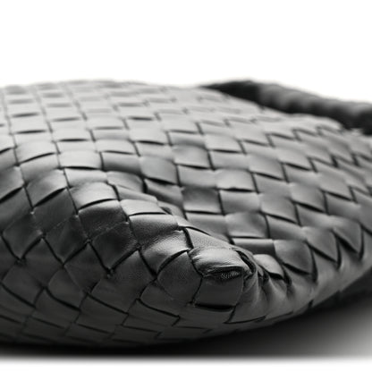 Bottega Veneta Calfskin Intrecciato Small Hop Black 10 of 10