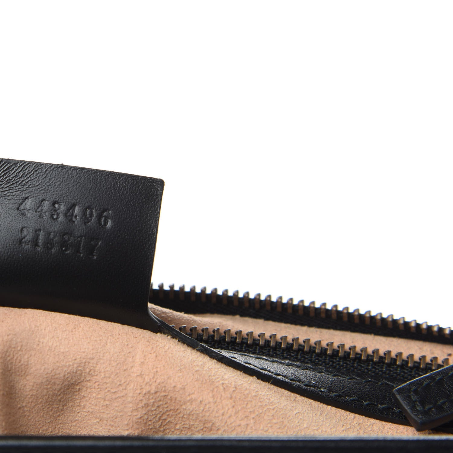 Gucci Calfskin Matelasse Medium GG Marmont Shoulder Bag Black 10 of 11