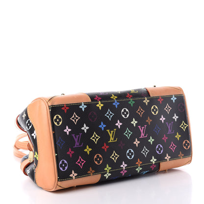 Louis Vuitton Monogram Multicolor Claudia Black 4 of 10