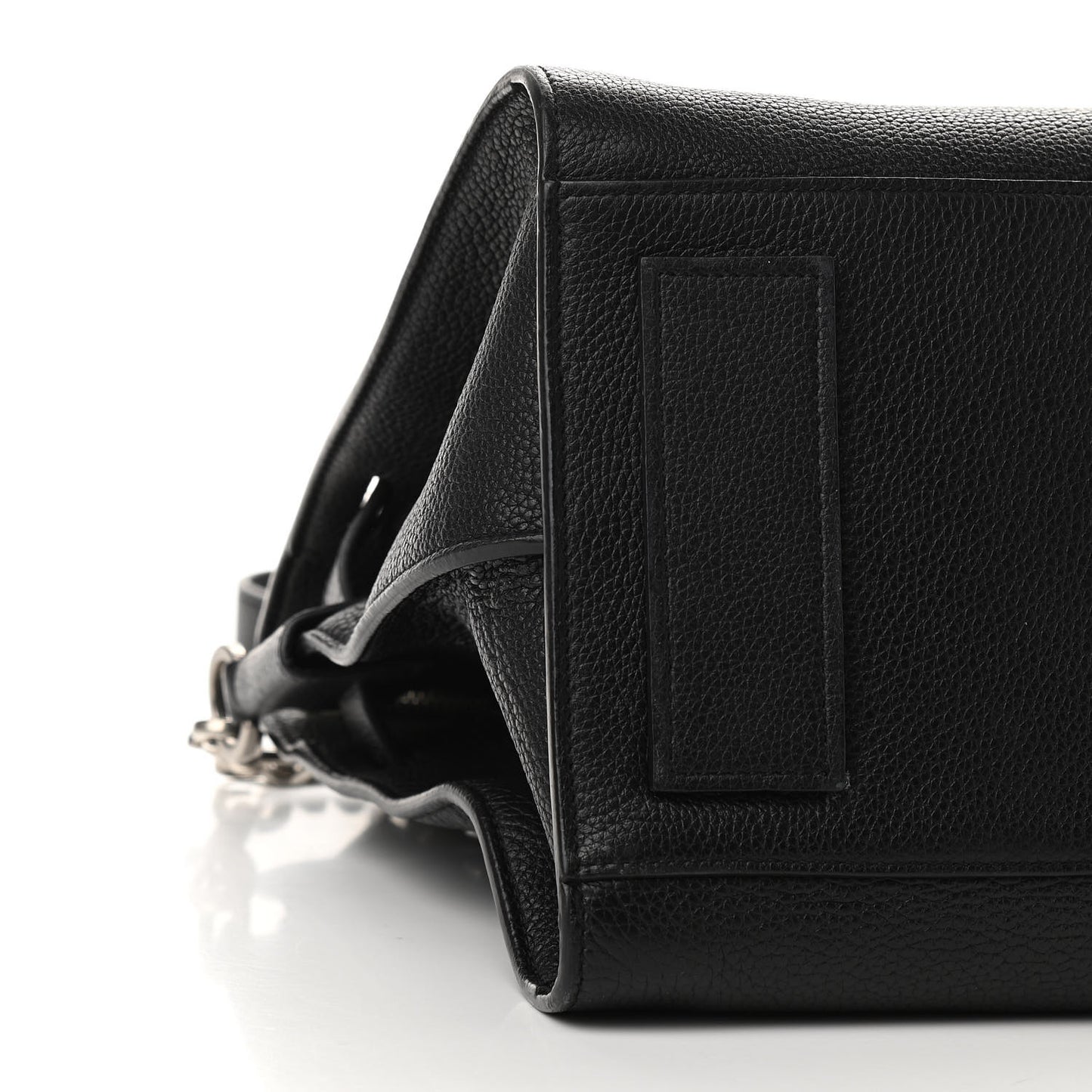 Grained Calfskin Small Supple Sac De Jour Black
